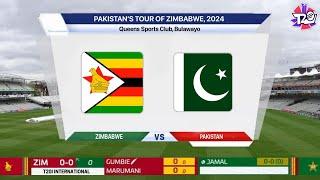  Live: Pakistan Vs Zimbabwe Live – 1st T20 | PAK Vs ZIM | Pakistan Live Match Today - 2ND INNINGS