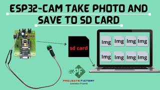 ESP32 CAM Take Photo And Save To SD card