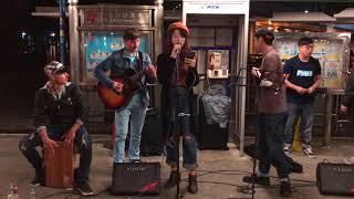 Adele -Rolling in the deep (Cover by Wkendhk X Faye) @TST Busking 2018/03/11