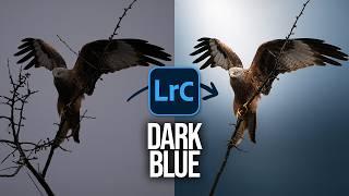 Create THIS DARK BLUE Style using ONLY LIGHTROOM!