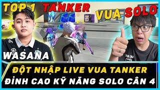 Đột Nhập Live Của Vua Tanker Châu Á: Wasana Khiến Jeeker Khó Tin Vì Khả Năng Cân 4 #freefire7tuoi