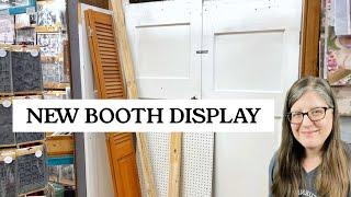 Creating New Booth Display | Vintage Booth Display Tips | Booth Reset