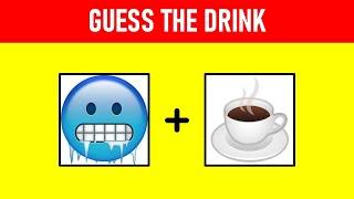 Guess The Drink By Emoji | Quizzy World