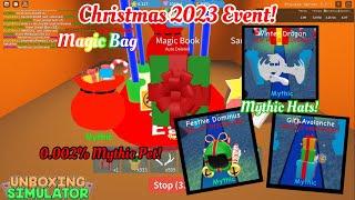 Christmas 2023 Event! | Roblox: Unboxing Simulator