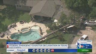 Beryl leads to federal emergency disaster declaration in Texas