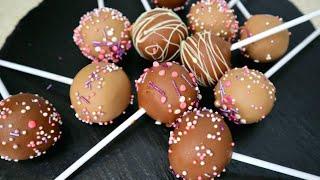 Кейк Попсы / Cake Pops – Как красиво подать пирожное из доступных продуктов - Рецепт пошагово!