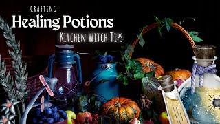 How a Kitchen Witch prepares for winter | Healing potions | cozy kitchen witch tips