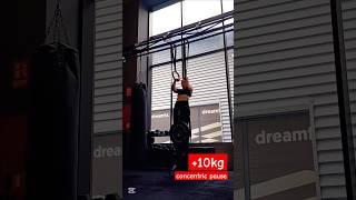 +10kg Strict Ring Muscle Up (Concentric Pause)