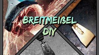 Breitmeißel für Bohrhammer selbst gemacht  #DIY