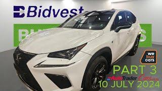 PART 3 - Bidvest Burchmore's JHB Auction (10 July 2024) - MR NDOU AUTO | PART 3 OF 3