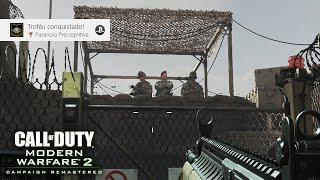 Troféu: Paranoia Precognitiva - Modern Warfare 2 Campaign Remastered