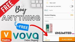 Buy Anything Free Through VOVA?   (Vova UNLIMITED SHOPPING)