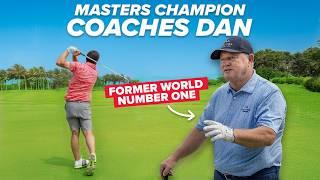 Dan gets a lesson from one of golf’s all-time greats, Ian Woosnam!