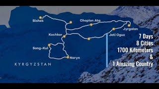 KYRGYZSTAN SILK ROUTE SNOW DRIVE 2019 - By Rachana & Viraj - #ViRach