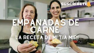¡EMPANADAS DE CARNE! La receta de mi tía Miri! Fáciles y deliciosas! | Sandra Jarufe - Pastelería