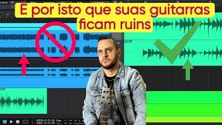 Piores erros na gravação de guitarra