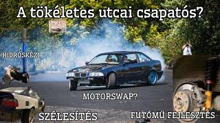 E36 320/325/330i COUPE // UTCAI DRIFTAUTÓ ÉPÍTÉS ÉS TESZTELÉS