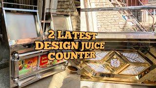 Best Indian Juice Counter - Foldable Juice Counter - New Design Juice Counter