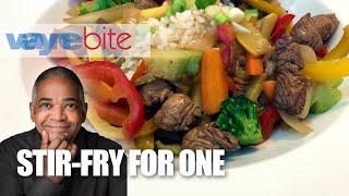 Chicken Stir-Fry For One | Single Meals When You're On Your Own | WayneBite Video
