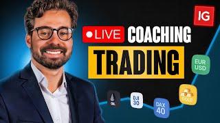  COACHING TRADING en DIRECT ⏰ [DAX40 CAC40 FOREX GOLD BTC]  du Lundi 5 Février 2024 !