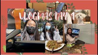 VLOGMAS 2021 DAY 1 | day in my life + study | maggie zhang