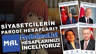 RTE ANİME HESABI? -SİYASETÇİLERİN M.A.L. HESAPLARI! (PARODİ HESAPLAR)