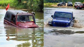 How to turn a car into a submarine | Jeep Wrangler and BJ 212's amazing amphibious performance