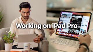 How I use M4 iPad Pro for Work | Maximizing Productivity 