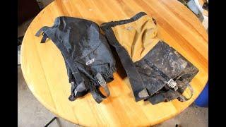 $50 vs $90 Gaiter Water Resistance Test and Review: OR Crocodile vs Rocky Mtn High Gaiter