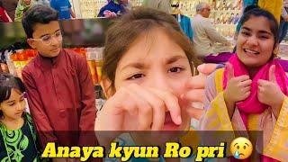 Eid Shopping Day 2 | Anaya ki udasi |Eshaal ki khushi |Anaya ko mile fan  #shopping #vlog