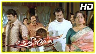 Chandramukhi | Nassar hits Rajini | Rajini reveals the twist about Jyothika | Prabhu gets Shocked