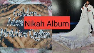 Golden Memories|Mr&Mrs qasim|Nikah pics|Album|