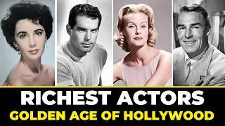 16 Richest Actors In Golden Age Of Hollywood