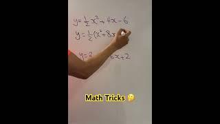 Tricks You Don’t Learn in School! #maths #satmath #algebra #mathstricks #shorts