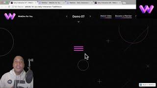 Daily Interaction #7 | Menu Trigger Animation on Click | WebDev For You | Made in Webflow