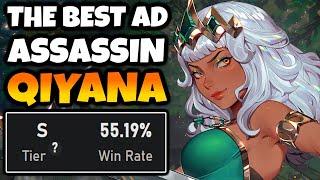 QIYANA is the BEST AD ASSASSIN. Strong at every point of the game (Early, Mid and even Late!)