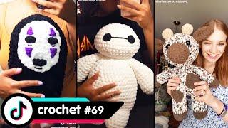 TIKTOK CROCHET AND KNITTING COMPILATION #69 - Peachtok