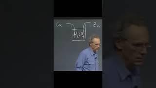 Walter Lewin explains how an acid battery works