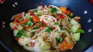How to Prepare Saltfish and Cho Cho ( Caribbean Cook Up )