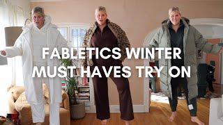 PLUS SIZE FABLETICS COZY GIRL WINTER ESSENTIALS  TRY ON | SWEAT SETS | WINTER ESSENTIALS