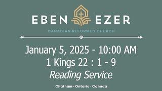 Ebenezer Canadian Reformed Church Stream