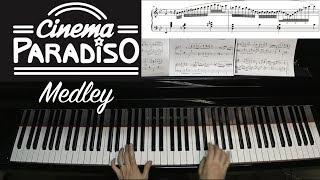 Jacob Koller - Cinema Paradiso Medley - Advanced Piano Cover with Sheet Music