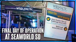 The Final Day Ever Getting to Experience the Wild Arctic Simulators at SeaWorld San Diego 97'-20'