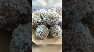 Chocolate Coconut ladoo #Shorts #ytshorts #youtubeshorts #Rakhispecial