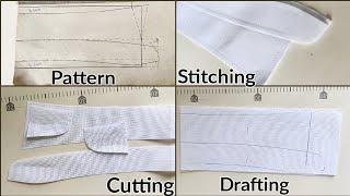 perfct collar pattern making and cutting , stitching || total collar all doubts  complete method ||
