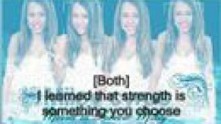 Miley Cyrus/Billy Ray Cyrus- I Learned From You w/ lyrics