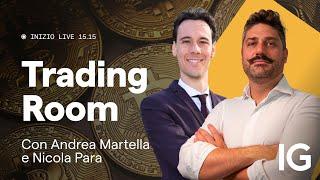 Live Trading con Nicola Para e Andrea Martella | IG Trading Room del 04.03.2025