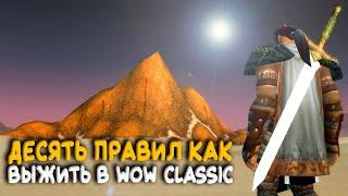 Как я провалил хардкор челендж в WoW Classic