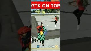 GTK 111 vs RAISTAR TOP GAMEPLAY #freefire #gtk111 #raistar #tipsandtricks #panel #gamin @gtk111ff