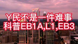 科普EB1A杰出人才 EB3技术移民,L1工作签证